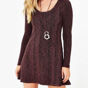 Urban Outfitters brown sweater dress